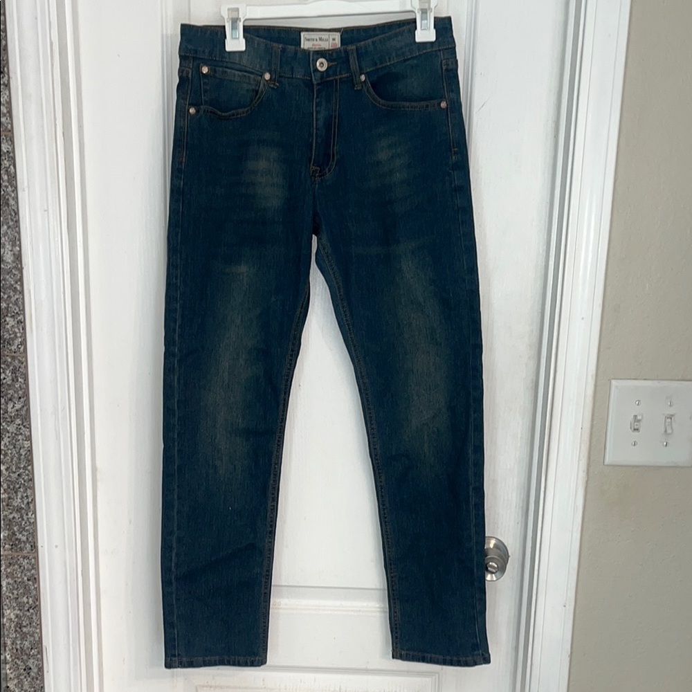 Smith & Mills Denim Jeans Mens 29x30 Stretch Perfect Fit Outdoor